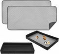 24 x 48 Inch Guinea Pig Cage Liner with 2 Pcs Washable Pee Pads, Waterproof Base Mat for C&c Cages, Reusable Bedding for Guinea Pigs, Rabbits, Hamsters & Small Animals