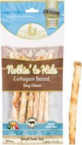 Fieldcrest Farms Nothin' to Hide Twist Stix, Beef Flavor, Easily Digestible, Supports Skin, Coat, Joints & Muscles, for Moderate Chewers Under 15lbs, 10 Pieces