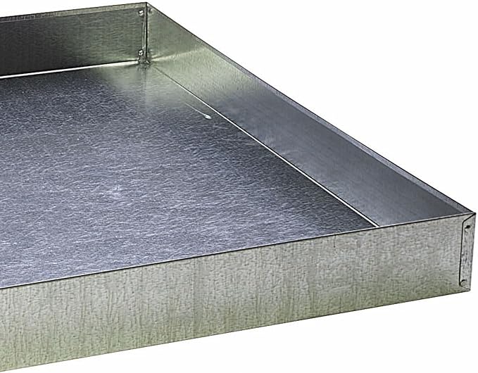 Pet Lodge® Steel Dropping Pan | Rabbit Tray Pan | Waste Pan | 30 X 30