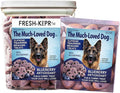 The Much Loved Dog™ Elite, Natural Blueberry Treats in Fresh-KEPR™, Natural, Fun & Yummy! Human- Food-Grade, Small-Batch Baked By CA Dog-Lovers, Freshness in All Climates, U.S.A., Refill and Save.