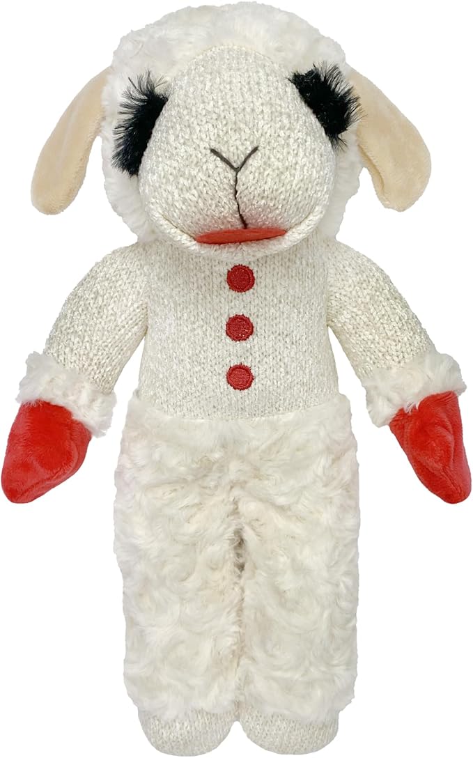 Multipet Standing Lamb Chop 13" Dog Toy