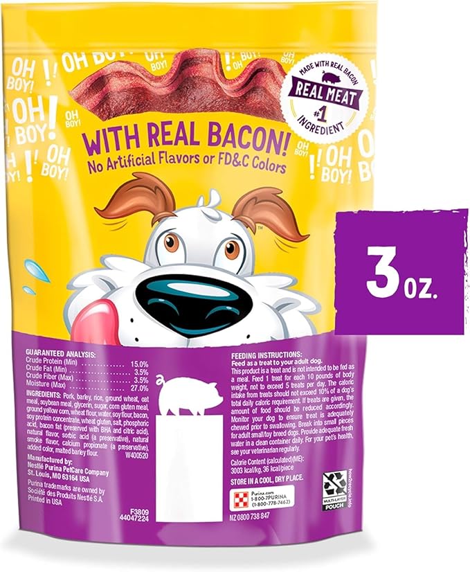 Beggin' Strips Original Bacon 3 Ounce (Pack of 3)