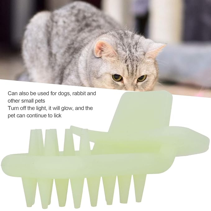 Cat Comb with Spiked Design, Interactive Grooming Tool, Small Animal Hair Removal 6cm - 13.5cm - Safe Non - Materials, Enhances Pet Relationship, Ideal for Cats and Rabbits