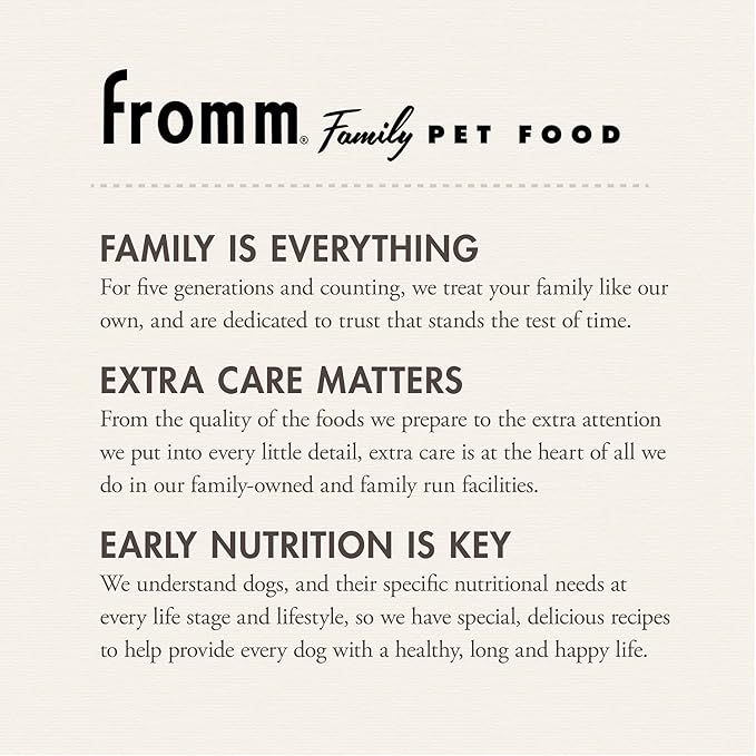 Fromm Large Breed Puppy Gold Premium Dry Dog Food - Dry Puppy Food for Large Breeds - Chicken Recipe - 5 lb