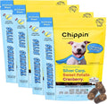 Chippin Soft Dog Training Treats, Mini Bite Size Fish & Sweet Potato Dog Treats, Healthy Low Calorie Training Rewards for Puppy & Dogs, Natural High Protein, 4 Pack