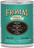 Fromm Chicken & Duck Pate Dog Food - Premium Wet Dog Food - Chicken Recipe - Case of 12 Cans