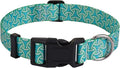 Dog Collar for Small Dogs Cats, Soft Comfy Pet Collar for Small Medium Large Dogs, Geometry Pattern for Boy Girl Puppy Dogs Cats(Armor Green,XS)