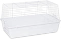 Prevue Pet Products Carina Animal Tubby - Small Animal Cage for Guinea Pigs, Dwarf Rabbits, Indoor and Outdoor Use, Lightweight, Travel Friendly Enclosure - Small, White