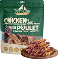 MeatyWay Chicken & Sweet Potato Purple Wrapped Dog Treats, High Protein, Low Fat, 100% Natural Chicken, Healthy and Natural Dog Training Treats for Small & Large Dogs, 454g/16 oz. Bag