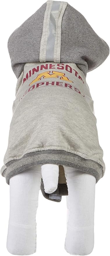 Littlearth NCAA Unisex NCAA Pet Hooded Crewneck with Team Logo and Name