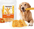 5.29oz Pumpkin & Chicken Jerky Dog Treats - Grain Free Dog Snacks - All Natural Chewy Dog Treats Digestive Health Training Treats for All Dog