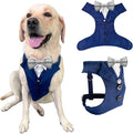 AVERYDAY Dog Tuxedo for Wedding Outfit, Dog Suit and Tie Costumes for Birthday, Halloween, Cosplay, Christmas Party, Pet Formal Wear with Bowtie, Tux for Medium Large Dogs, Bulldog, Labrador, Husky