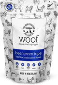The New Zealand Natural Pet Food Co. WOOF Freeze Dried Dog Topper – Beef Green Tripe, High Protein, Digestive Support, Topper or Treat – 6.3 oz