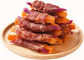 ASMPET Sweet Potato Dog Treats, Duck Wrapped Sweet Potato and Purple Potato, Rawhide Free and Grain Free 10.6 oz