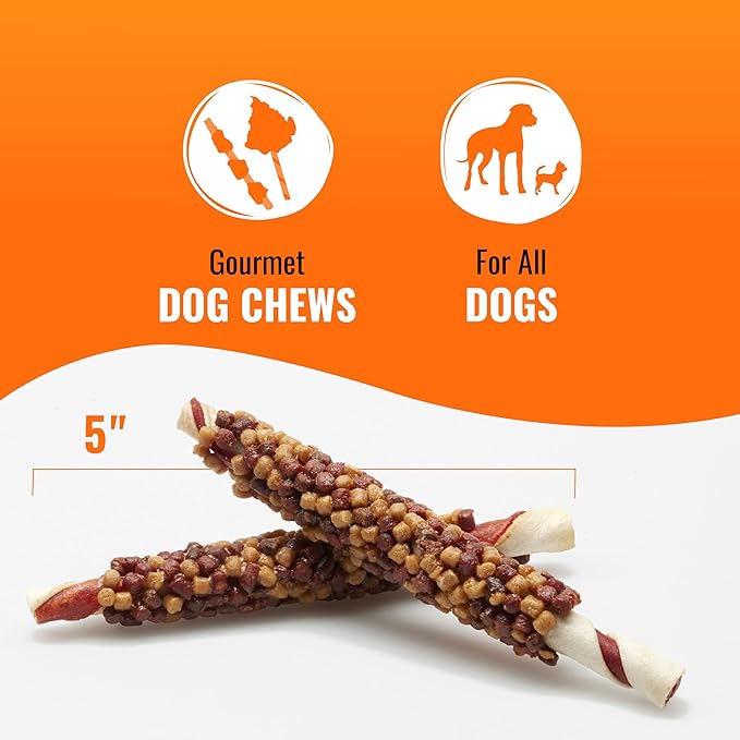 GOOD 'N' FUN Triple Flavor Blasts for All Dogs, 4 Ounces, Treat Your Dog to Long-Lasting Chews Made with Chicken Liver, Chicken & Duck