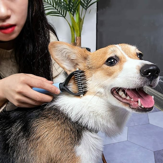 Dogs, Cats and Rabbits | Effectively for pet Grooming dematting Tool Brush
