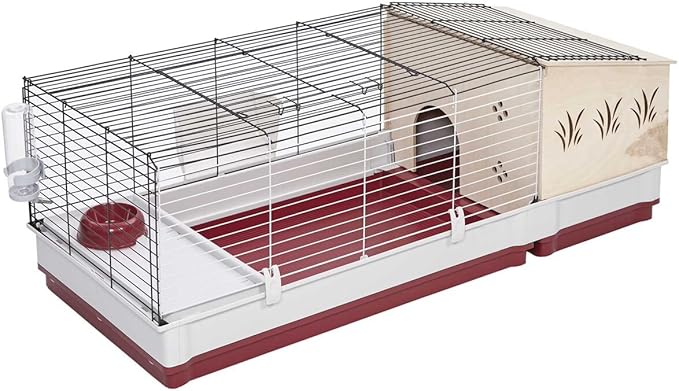 MidWest Homes for Pets Rabbit Hutch Extension | Wood Rabbit Hutch Extension Fits Midwest Models 158 & 158XL, 158HEX