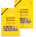 Bocce's Bakery PB & Banana Recipe Dog Treat Bundle – All-Natural, Wheat-Free Biscuits Made with Real Ingredients and Baked in The USA – 14oz Box (2 Pack Bundle)