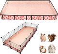 Waterproof Guinea Pig Cage Liners, Washable & Reusable Small Animal Cage Mat, for Rabbit, Hamster, Chinchilla, Hedgehog (Watermelon),C&C 24x60 inches
