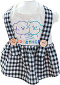 Dog Dresses for Small Dogs Girl Summer Puppy Cute Clothes Outfit Apparel Female Suspender Skirt Pup Yorkie Clothing Breathable Pet Dress for French Dogs Chihuahua