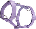 Spark Paws No Pull Dog Harness for Large Dogs, Heavy Duty Dog Harness for Big Strong Breeds, Adjustable, Y Shaped Padded Halter Design with Front Clip - Purple - Large