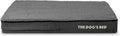 The Dog’s Bed Replacement Outer Cover, Plush Fabric, Grey Plush, Medium, 4-Inch
