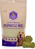 Cooper's Treats Pupsicle Mix - Dog Ice Cream Mix - Make Your Own Frozen Dog Treats - 14oz Lamb and Spinach - Pupsicle Refills, Pup Ice Cream, Pupicle