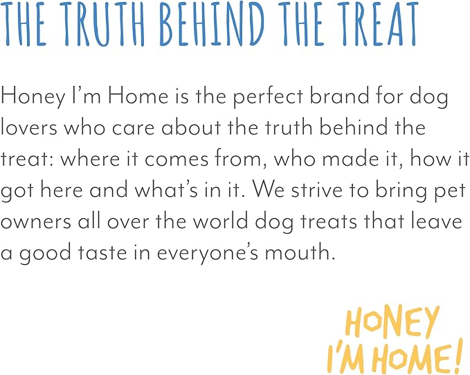 Honey I'm Home Natural Honey Coated 10" Collagen Roll Buffalo Treats, 3 Count
