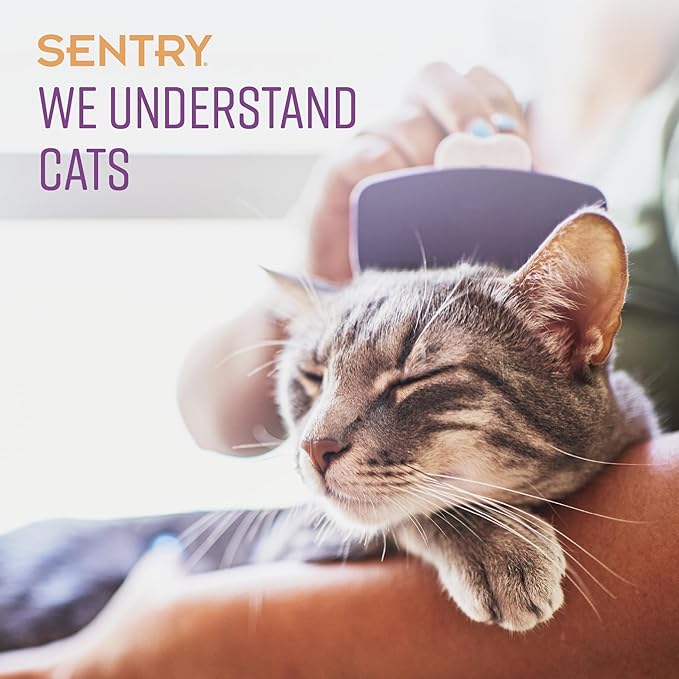Sentry Calming Collar for Cats, Long-Lasting Pheromone Collar Helps Calm Cats for 30 Days, Reduces Stress, Anxiety, Loud Noises and Separation, 1 Count