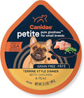 Canidae Pure Petite Premium Wet Dog Food for Small Breeds, Pate with Chicken & Peas, 3.5 oz, (Case of 12) Grain Free