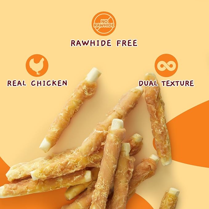 Jungle Calling Chicken Biscuits Dog Treats, Rawhide Free Soft Chewy Treats for Training Rewards,10.6oz (Pack of 2)