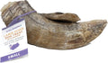 Icelandic+ Lamb Horn with Marrow - Small - 4-5.5" Dog Chew, Long-Lasting Treat, Puppy-Small Dogs, Keratin, All-Natural, Pet Snack, Edible & Digestible