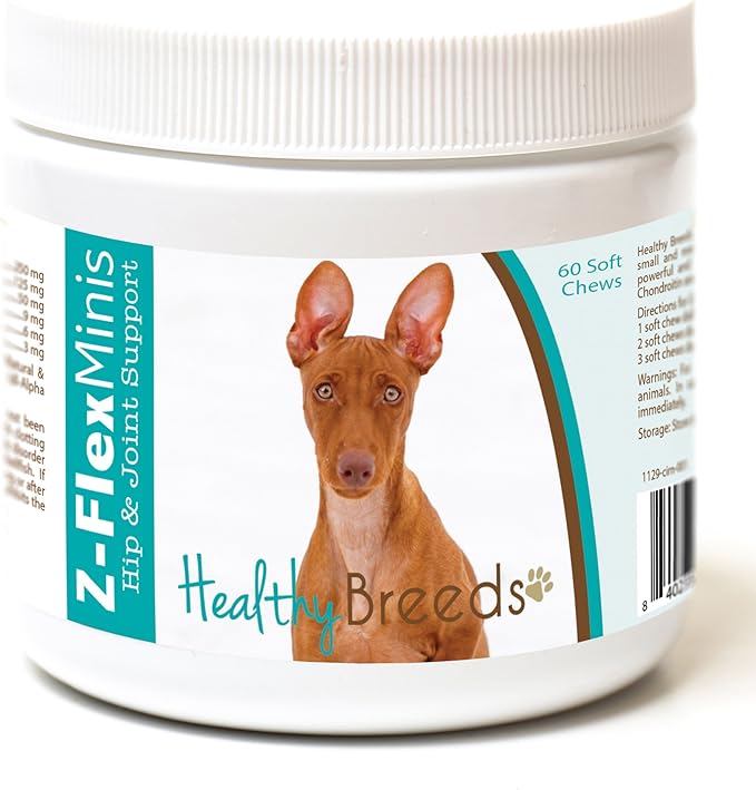Healthy Breeds Cirnechi dell'Etna Z-Flex Minis Hip and Joint Support Soft Chews 60 Count