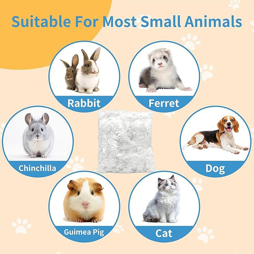 100 Pcs Disposable Cage Liners 27.6' X 19.7'' - Clear, Plastic Toilet Film for Bunny, Hamster, Totoro, Hedgehog, Guinea Pig & Small Animal Habitats