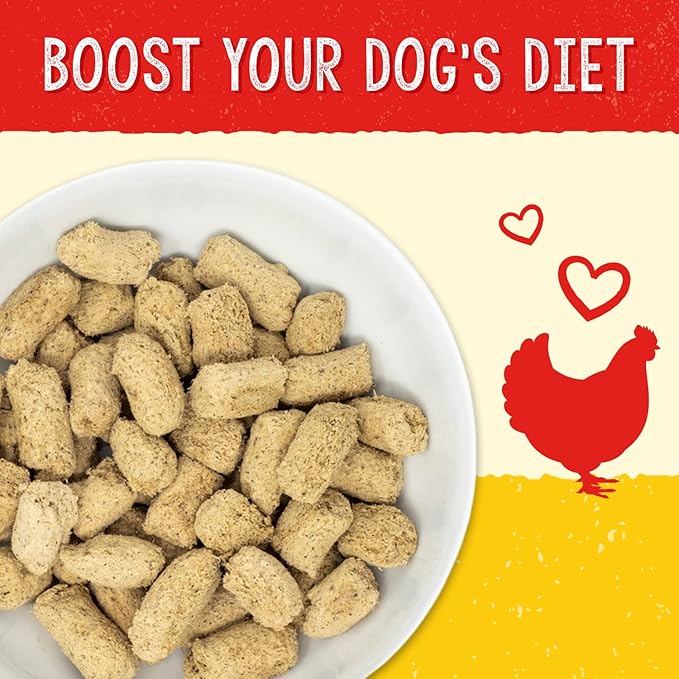 Stella & Chewy's Freeze-Dried Raw Dog Food for Hip & Joint - Cage-Free Chicken - Natural Solution for Joint Pain, Mobility & Inflammation - Premium Raw Nutrition - 13 oz