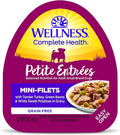Wellness Petite Entrées Mini-Filets with Tender Turkey, Green Beans & White Sweet Potatoes in Gravy, 3-Ounce Cup (Pack of 12)