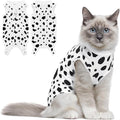 Cat Recovery Suit Female Cats Onesie for Cats, Breathable Cat Surgery Suit for Surgical Abdominal Wounds Skin Diseases, Cute Kitten Spay Recovery Suit E-Collar Alternative Anti Licking