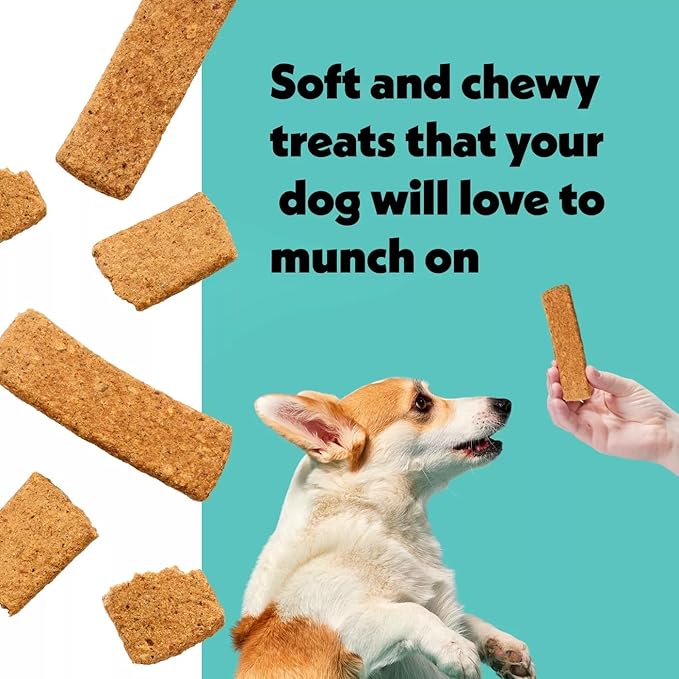 Wiggles and Wags Meaty Bars Made with Salmon