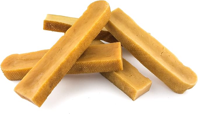 Yeti Dog Chew - Yak Cheese Himalayan - Healthy Long Lasting- Yak Chews for Large, Medium and Small Dogs - Yak Bones for Dogs - Natural Yak Cheese - Large, Bulk 3 lb