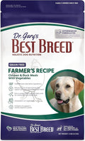 Dr. Gary's Best Breed Grain Free Farmer's Recipe Slow-Cooked in USA, Natural Dry Dog Food for All Breeds and Sizes, 4lbs.