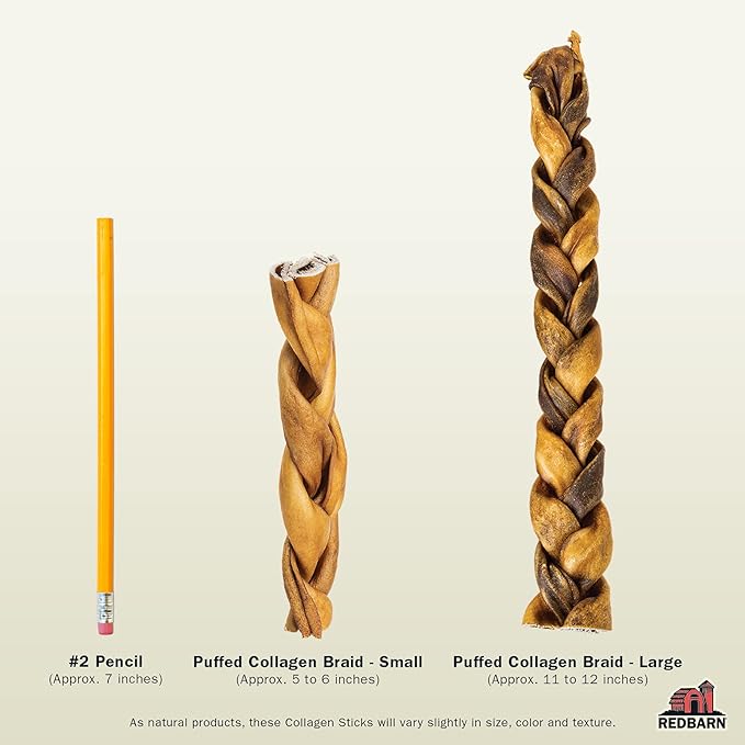 Redbarn Collagen Braid - Small