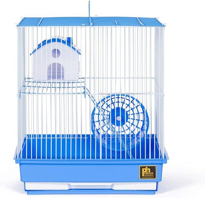 Prevue Pet Products Blue Two-Story Hamster & Gerbil Cage SP2010BL