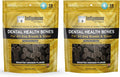Indigenous Pet Dental Health Bones Regular 2 Pack – Chicken (17 Ounce x 2) | Grain-Free Dog Chews with Prebiotics & Omegas | Freshens Breath, Supports Digestive, Skin & Coat Health |