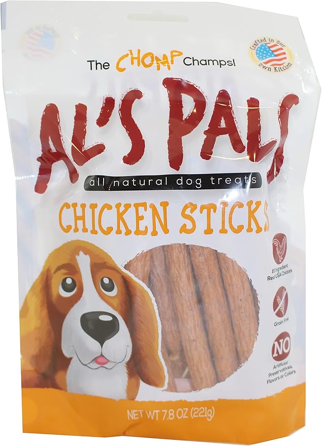 Gold Rush Farms AL's Pals All Natural Dog Treats - Chicken Sticks 7.8 oz. Bag