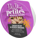 Tiki Dog Petites Whole Foods Wet Dog Food, Chicken, 3 oz. Cup (4 Count)