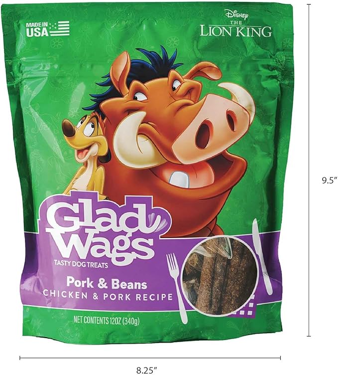 Disney Pork & Beans Dog Treats, 12oz