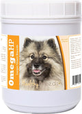 Healthy Breeds Keeshonden Omega HP Fatty Acid Skin and Coat Support Soft Chews 90 Count