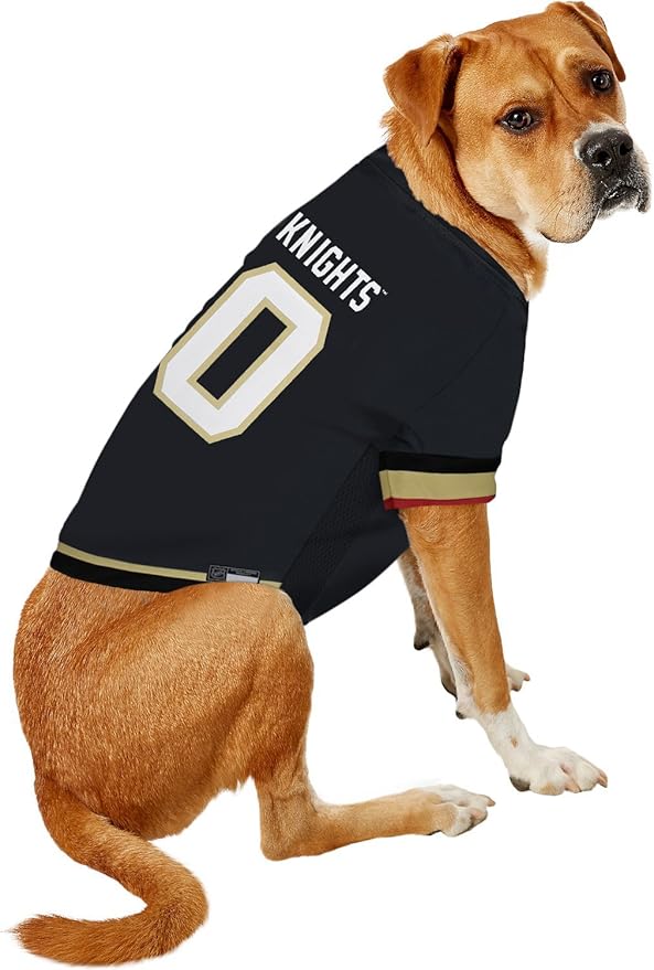Pets First NHL Las Vegas Golden Knights Jersey for Dogs & Cats, X-Large. - Let Your Pet Be A Real NHL Fan!