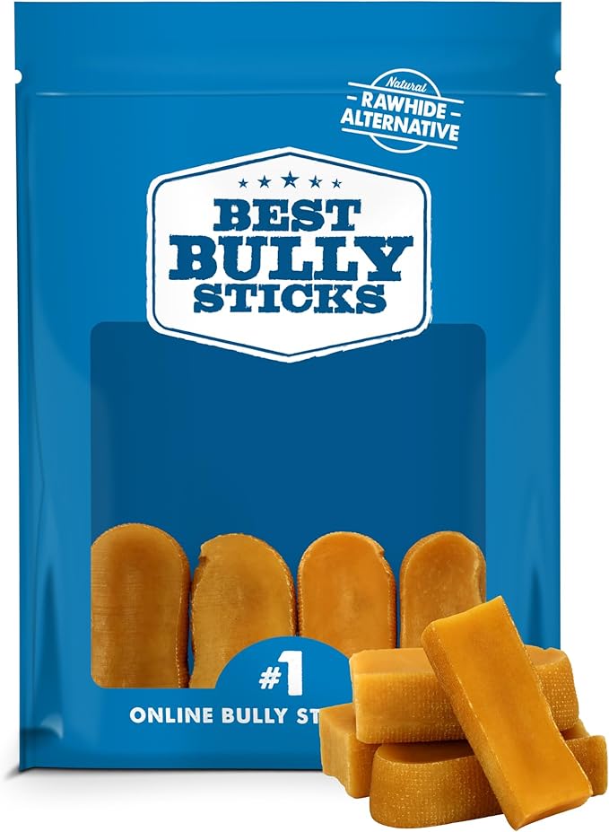 Best Bully Sticks Himalayan Yak Cheese for Dogs - Small 4 Count (Pack of 1) - Natural, No Lactose, Odor Free, Long-Lasting Snack