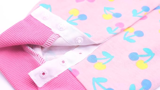 2 Packs Pet Dog Recovery Onesie Suit for Dogs Cats After Surgery,Dog Abdominal Wounds Bandages Cone E-Collar Alternative. (Pink, XS)